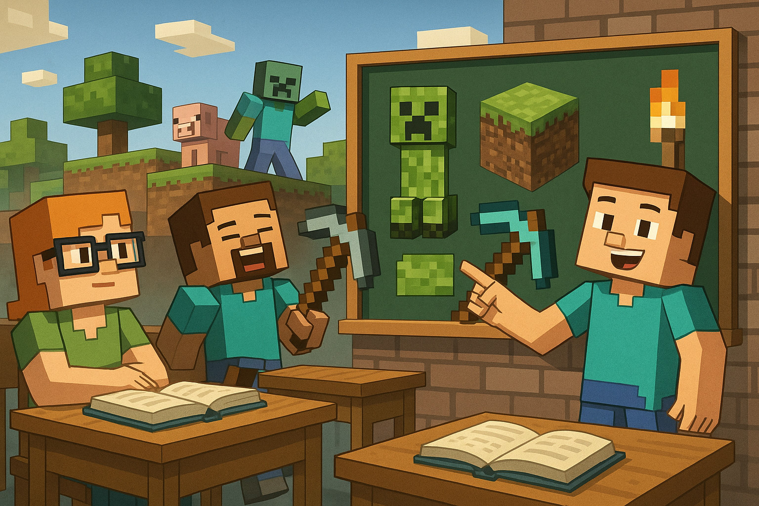 Dlaczego Minecraft stał się narzędziem edukacyjnym przyszłości?